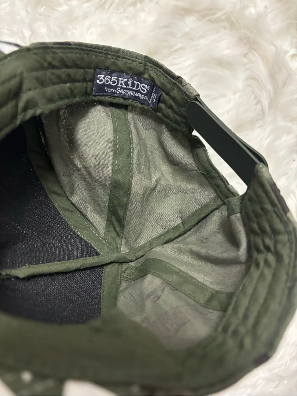 Garanimals Kids Camo Cap in Green and Black - 